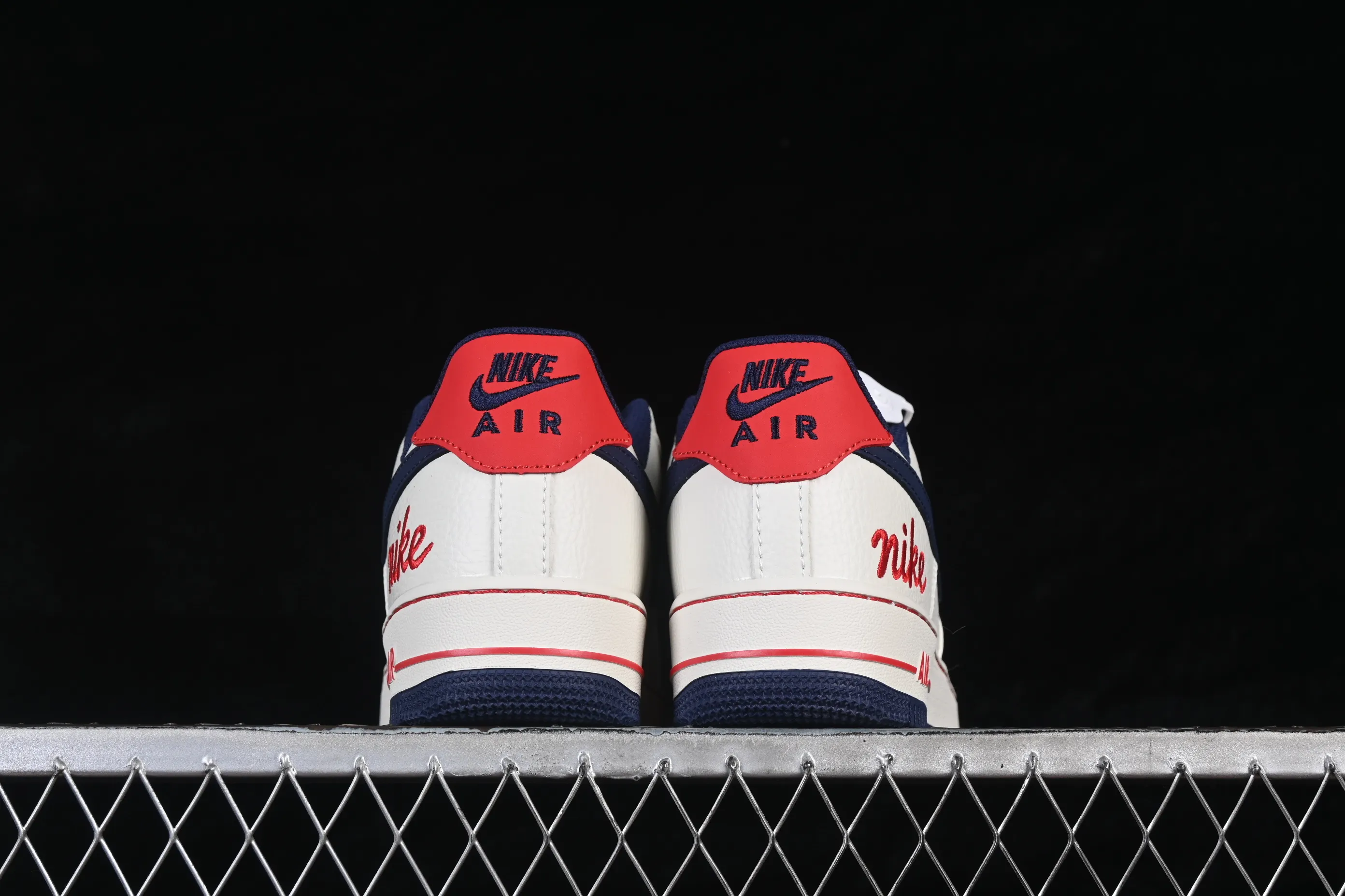 All Categories Nk Air Force 1 Air Force Series Nk Air Force 1 Low Air Force Low Nike Air Force 1'07 Low Beige Red Blue Air Force One Low Casual Shoes NH0601-544